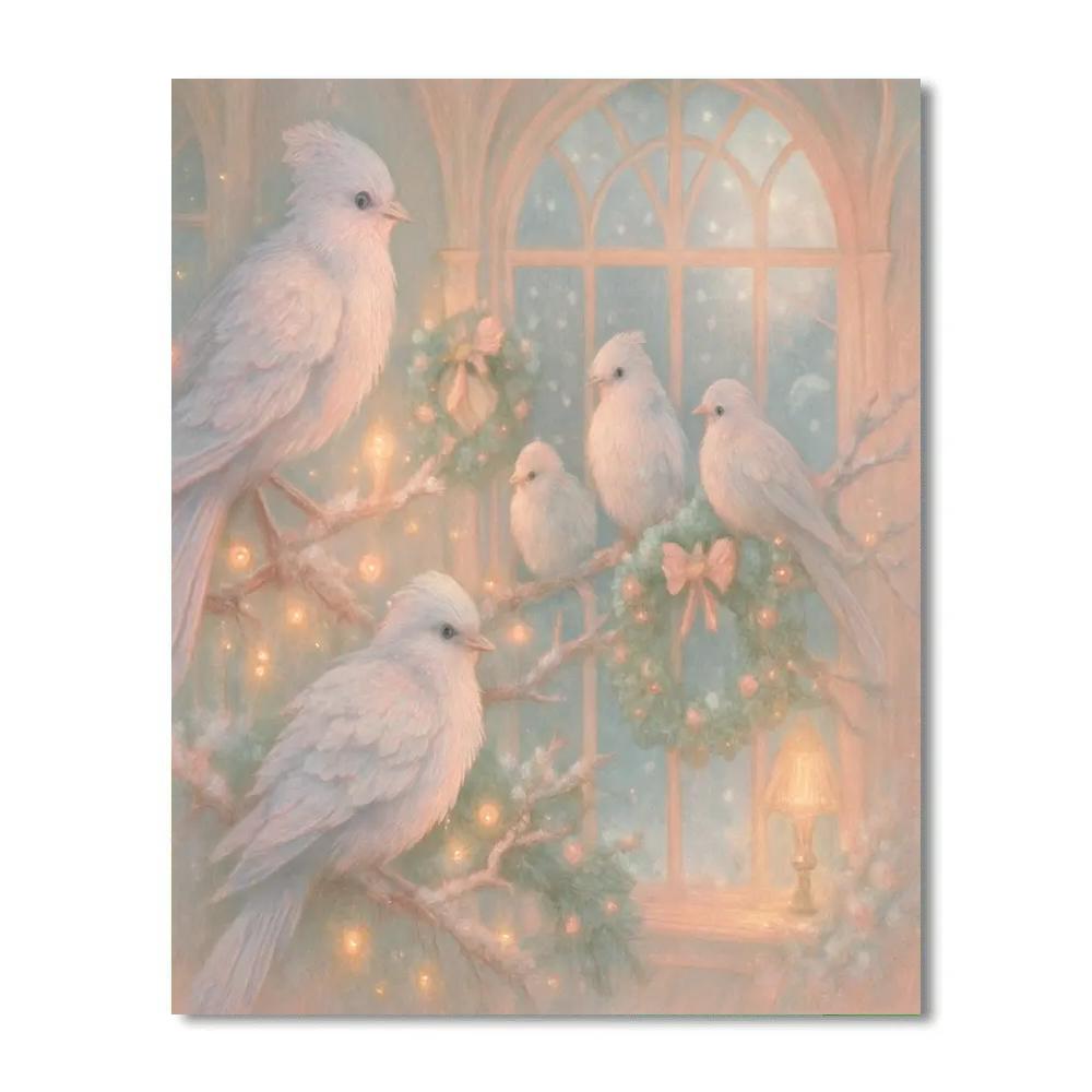 Frostwing Aviary Vigil painting number kit