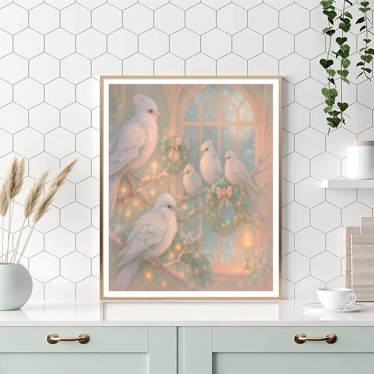 Frostwing Aviary Vigil painting number kit