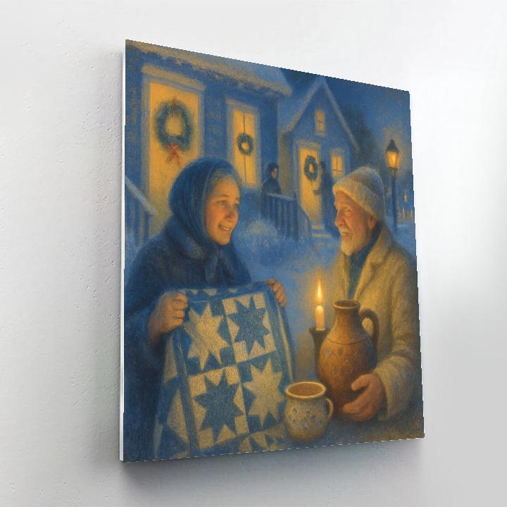 Sapphire Hearth Exchange Number painting