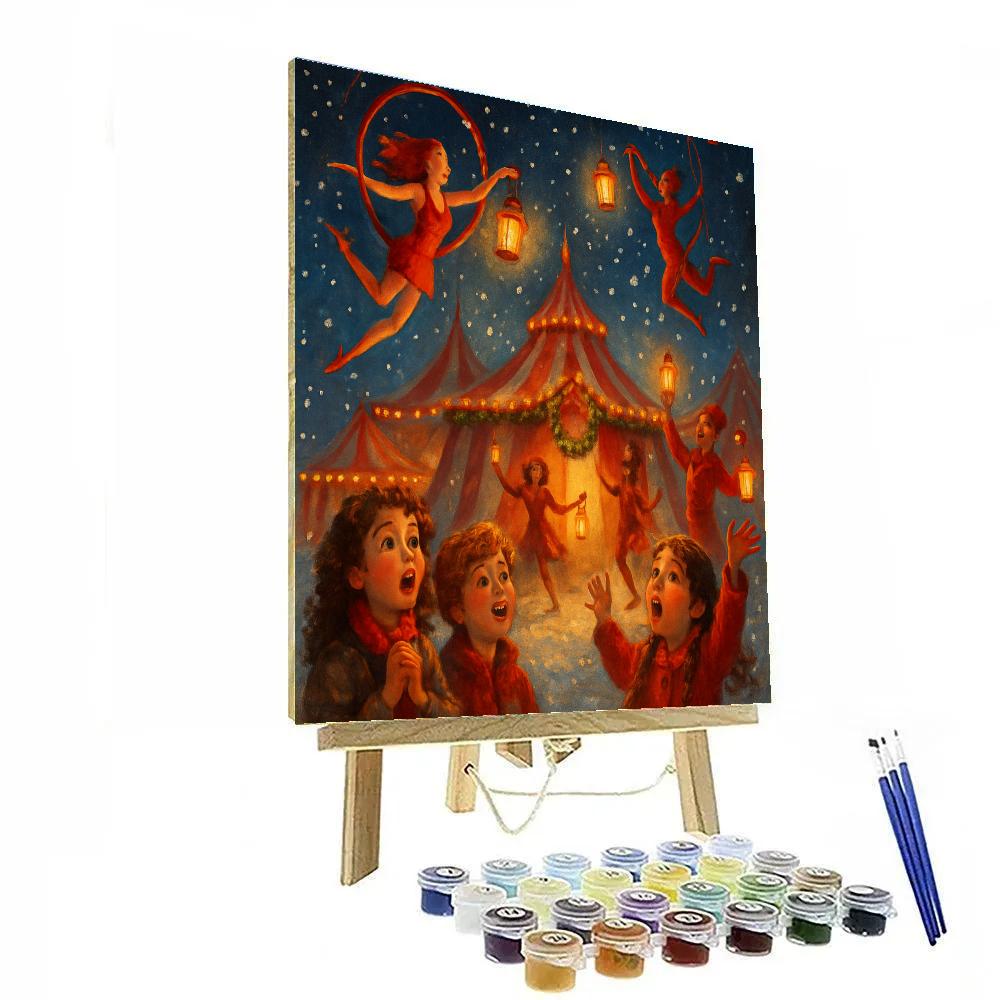 Lanternwood Circus DIY paint by numbers