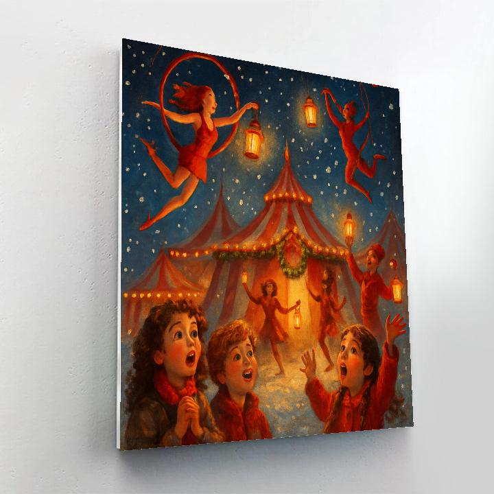 Lanternwood Circus DIY paint by numbers