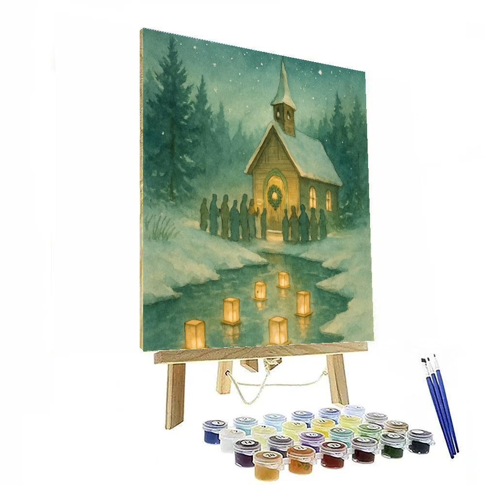 Hollybrook Lantern Service Painting by numbers kit