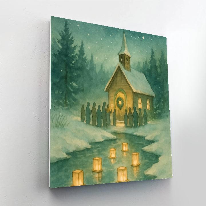 Hollybrook Lantern Service Painting by numbers kit