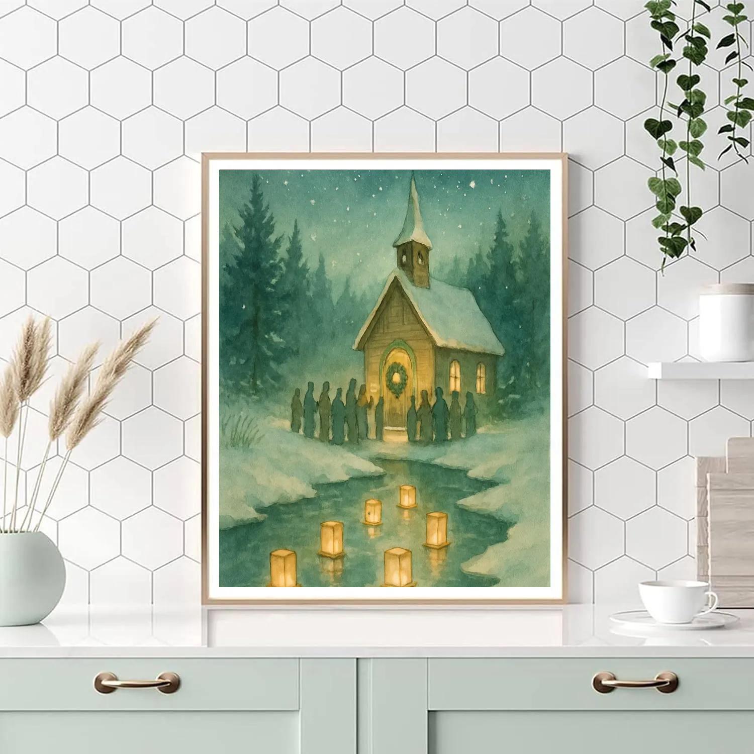 Hollybrook Lantern Service Painting by numbers kit