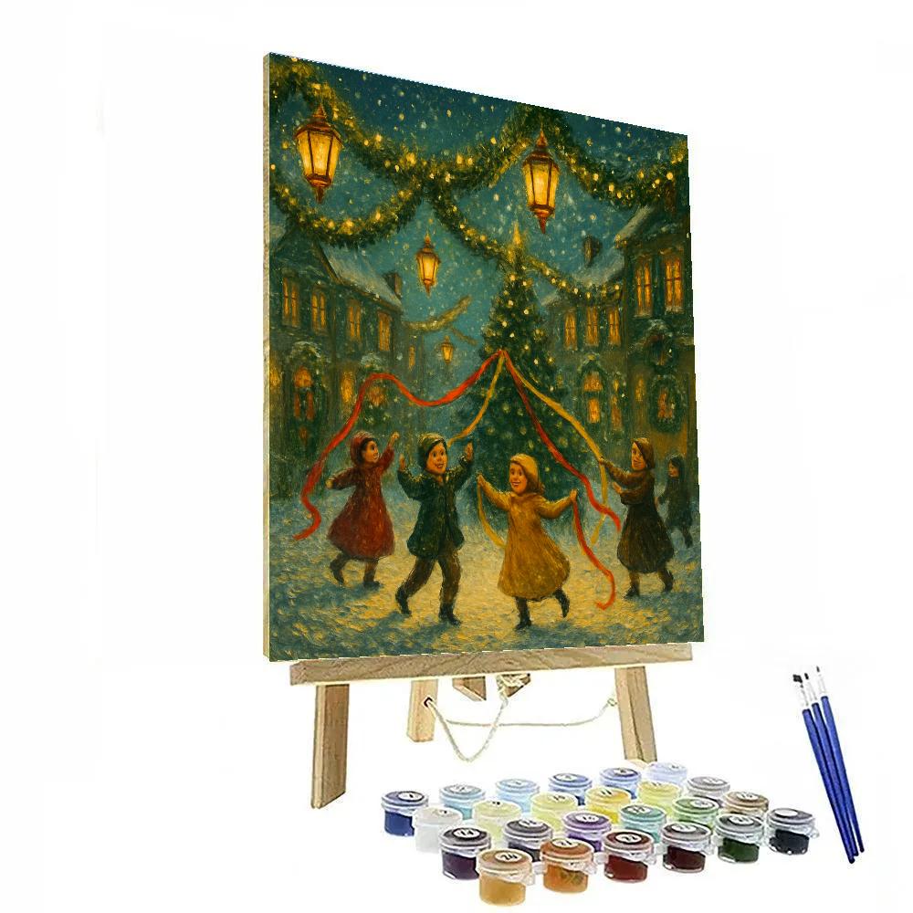 Juniper Lantern Jubilee Painting by numbers kit