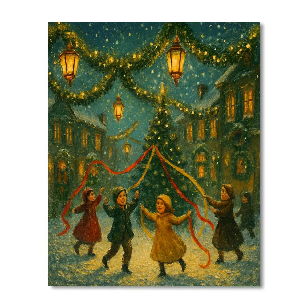 Juniper Lantern Jubilee Painting by numbers kit