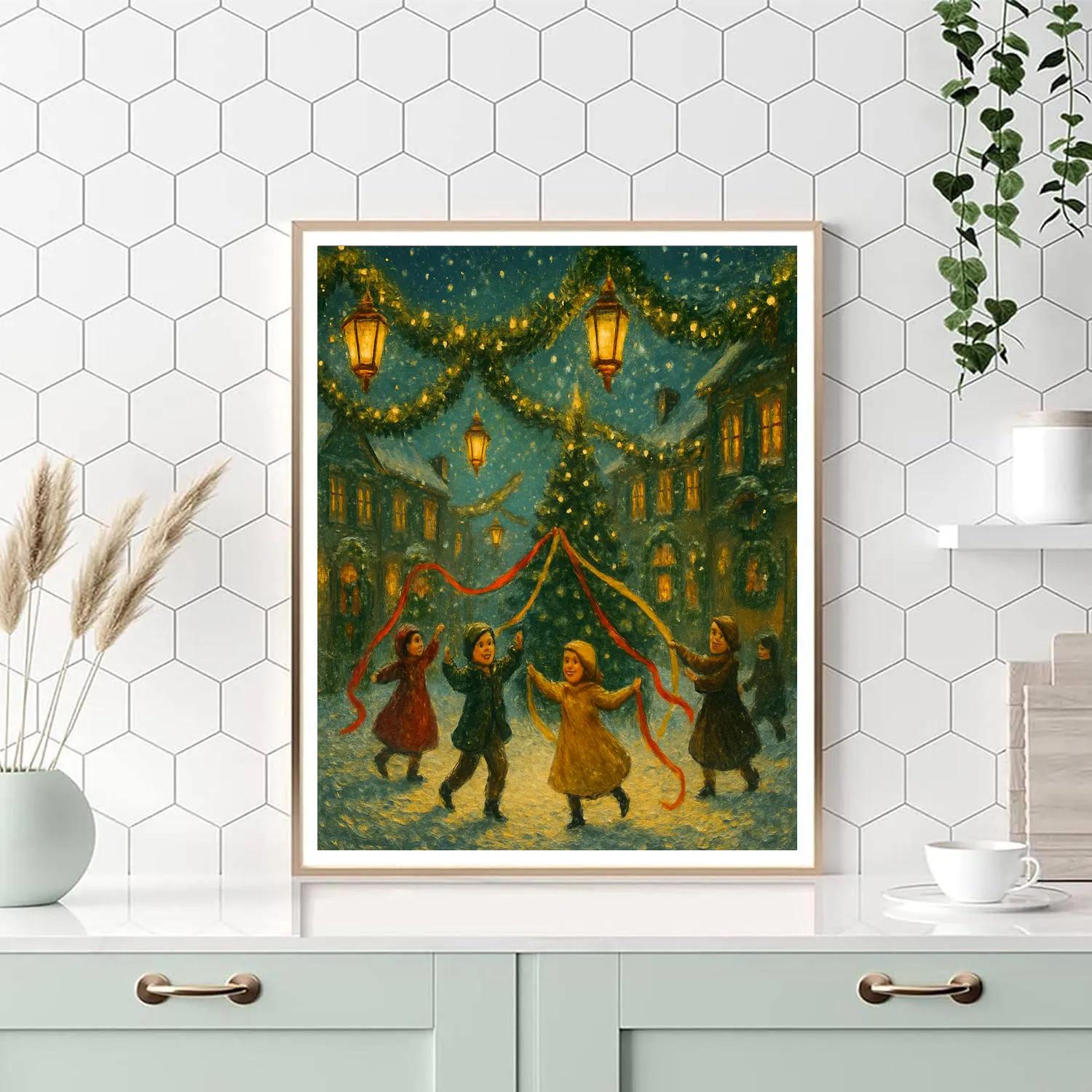 Juniper Lantern Jubilee Painting by numbers kit