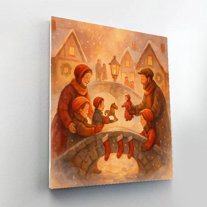 Hearthbridge Toy Exchange painting number kit