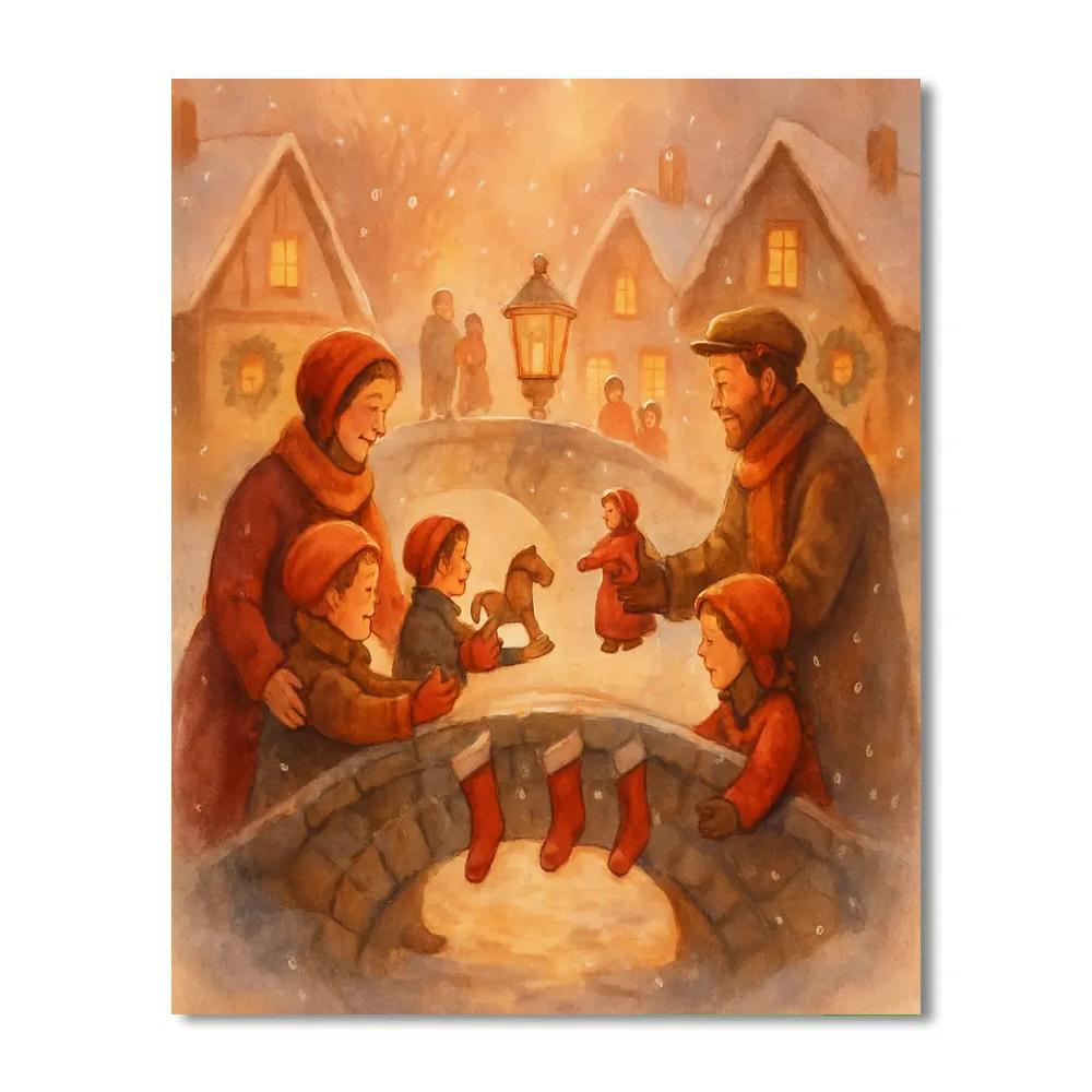 Hearthbridge Toy Exchange painting number kit