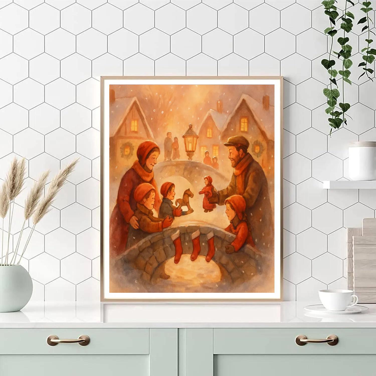 Hearthbridge Toy Exchange painting number kit