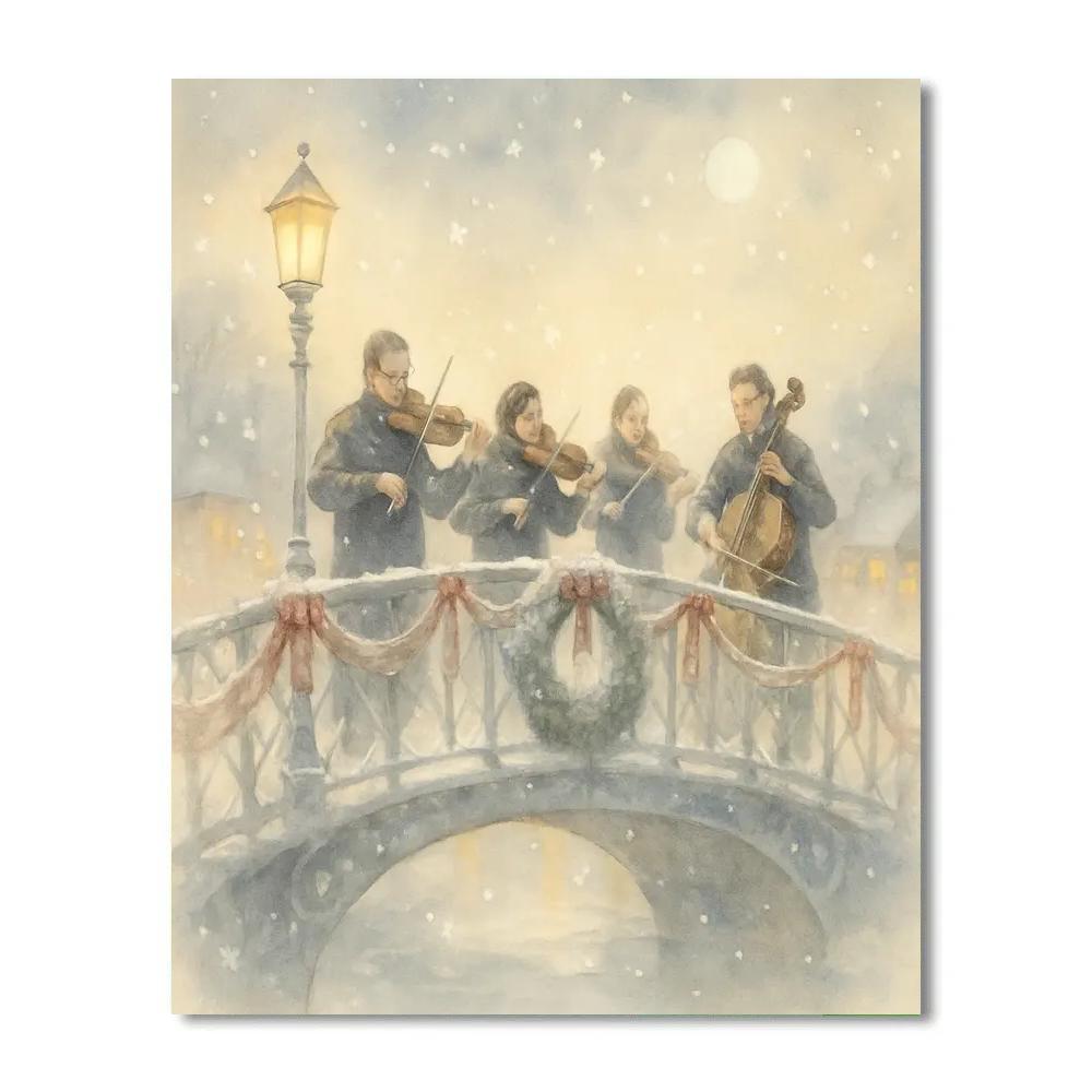 Frostwoven Bridge Concert paint by color