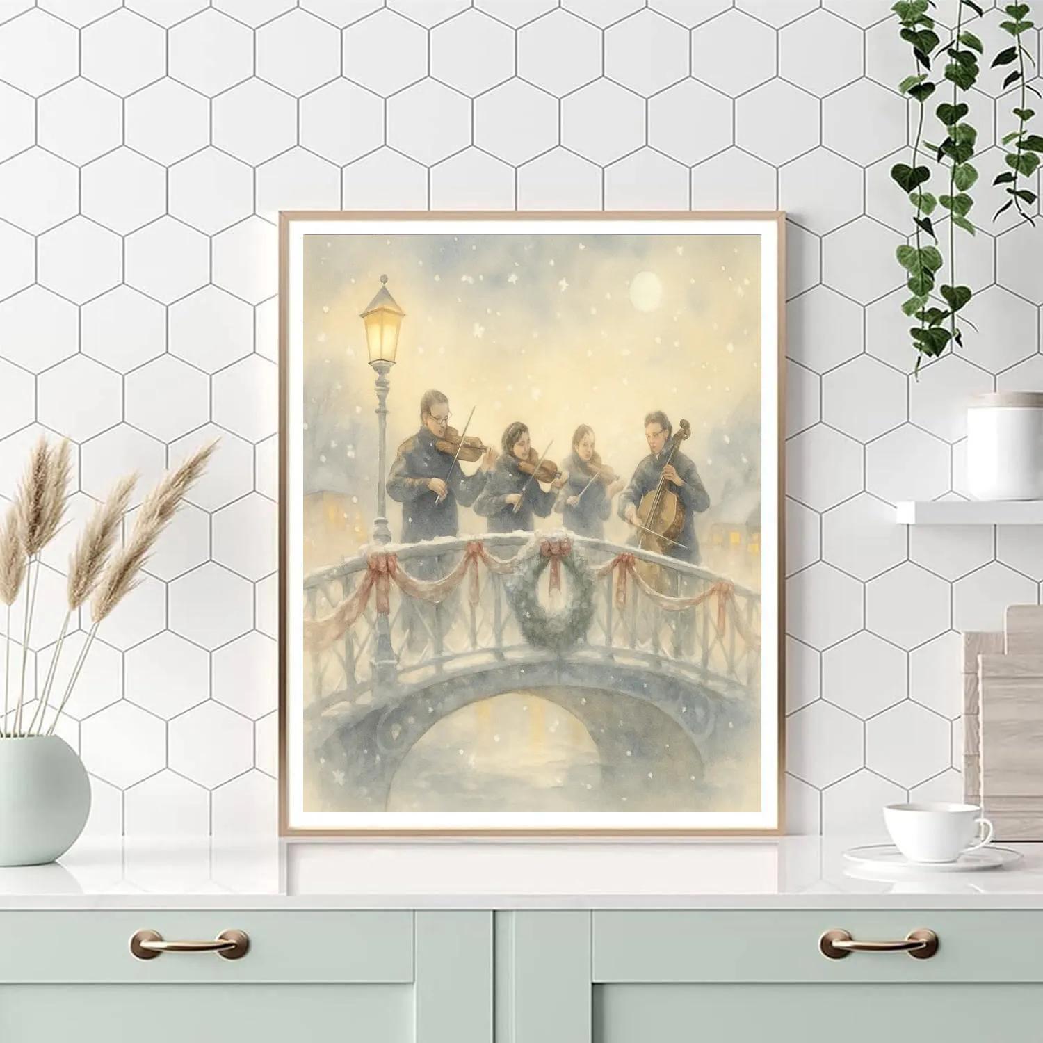 Frostwoven Bridge Concert paint by color