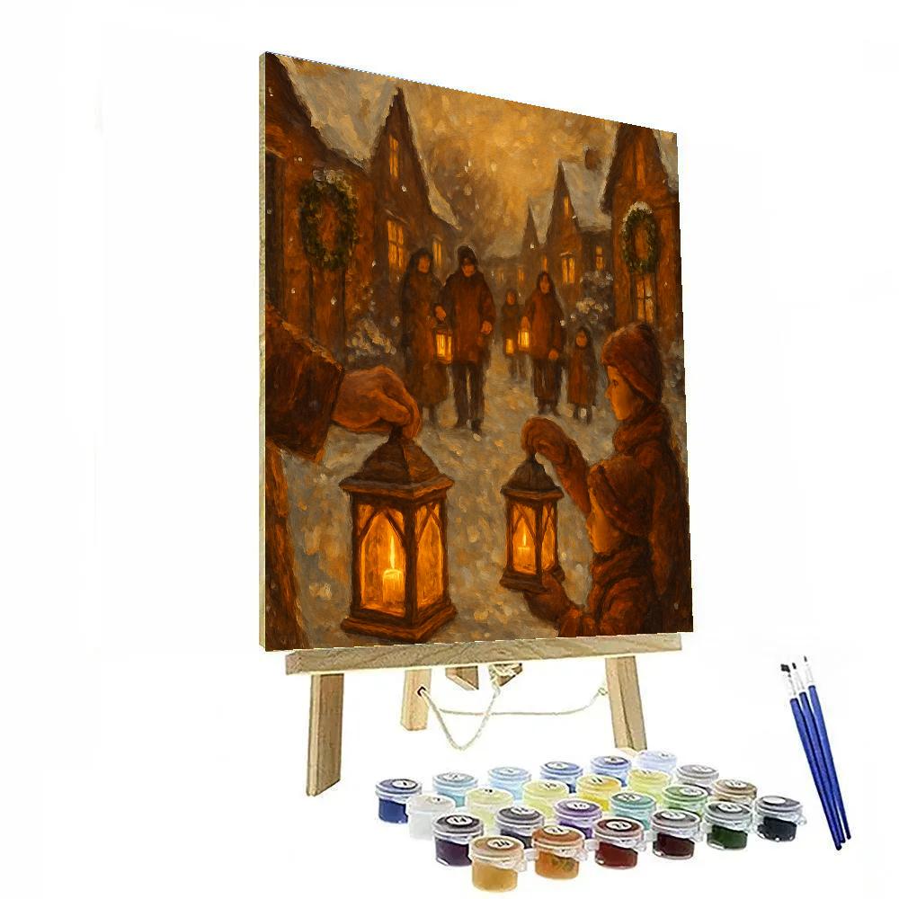Hearthwood Lantern Relay DIY paint by numbers