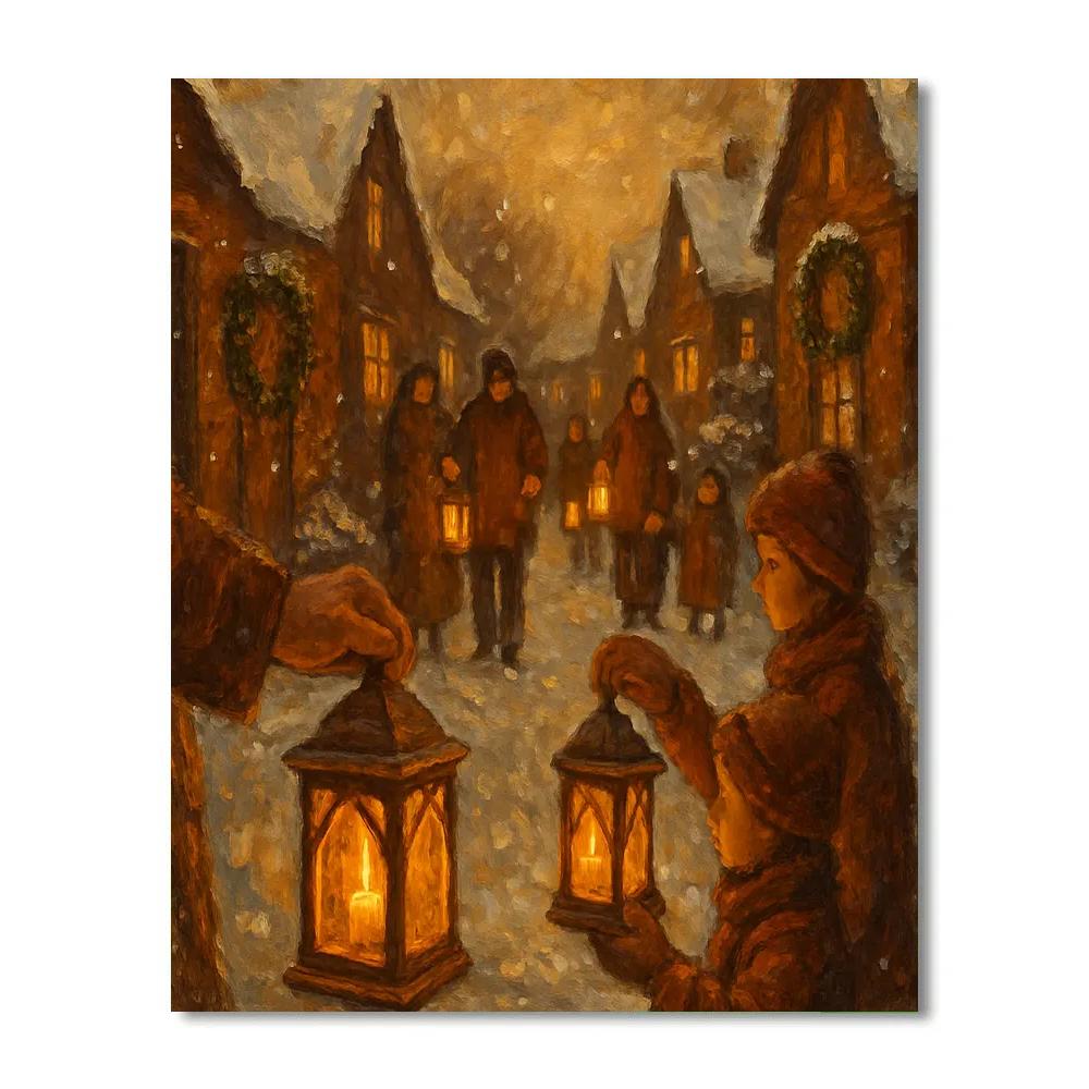 Hearthwood Lantern Relay DIY paint by numbers