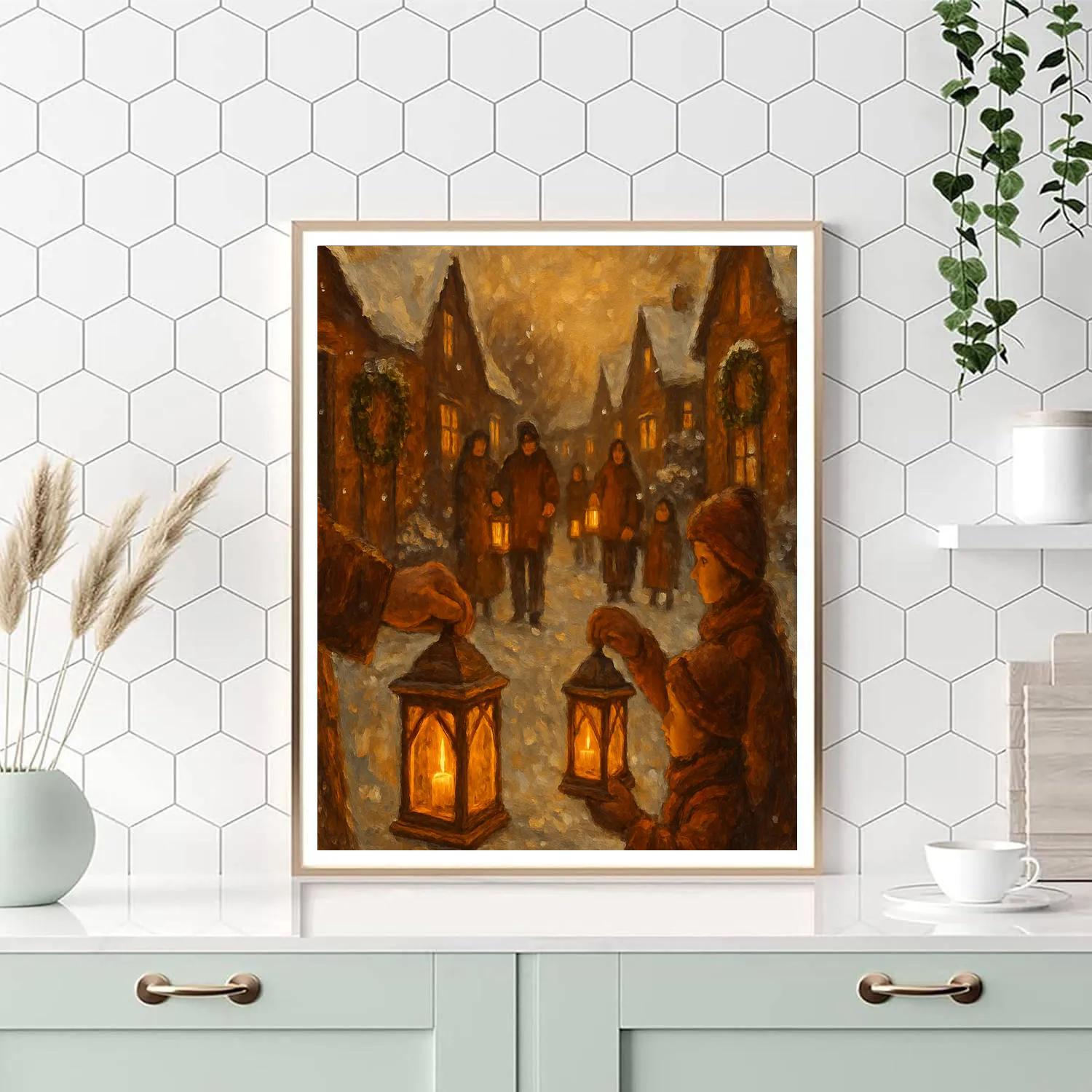 Hearthwood Lantern Relay DIY paint by numbers