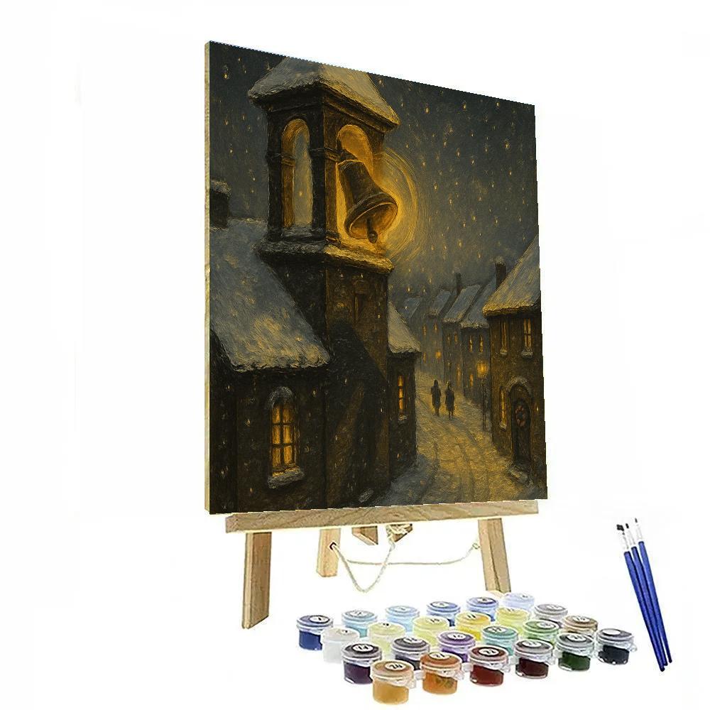 Frosted Bell Tower Refrain painting number kit