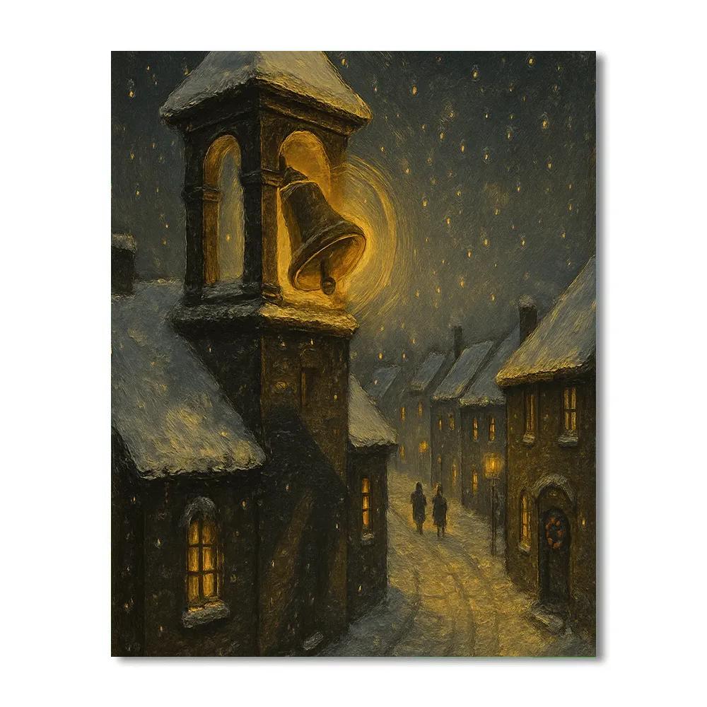 Frosted Bell Tower Refrain painting number kit