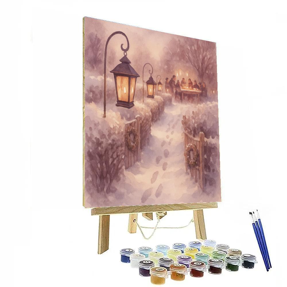 Winterroot Lanternline Paint by numbers kits