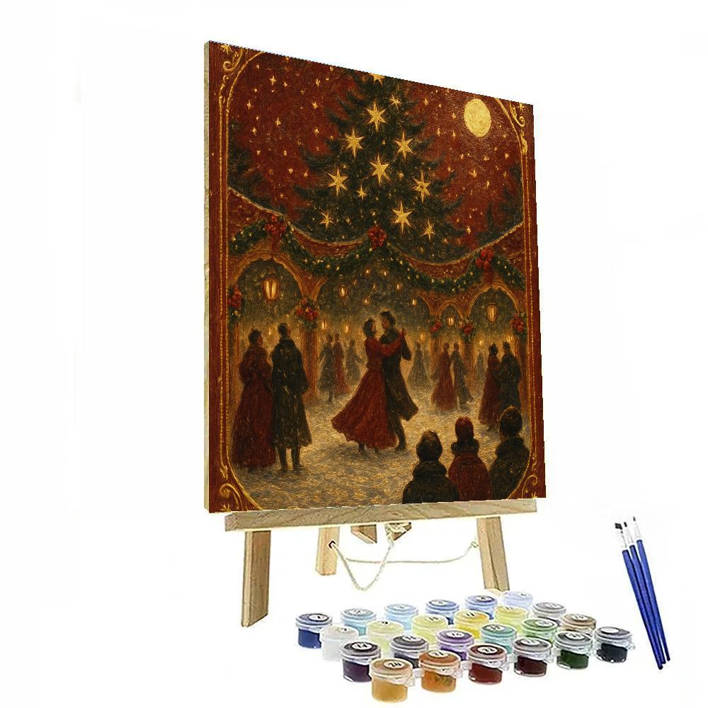 Crownpine Midnight Gala Numbered painting kits