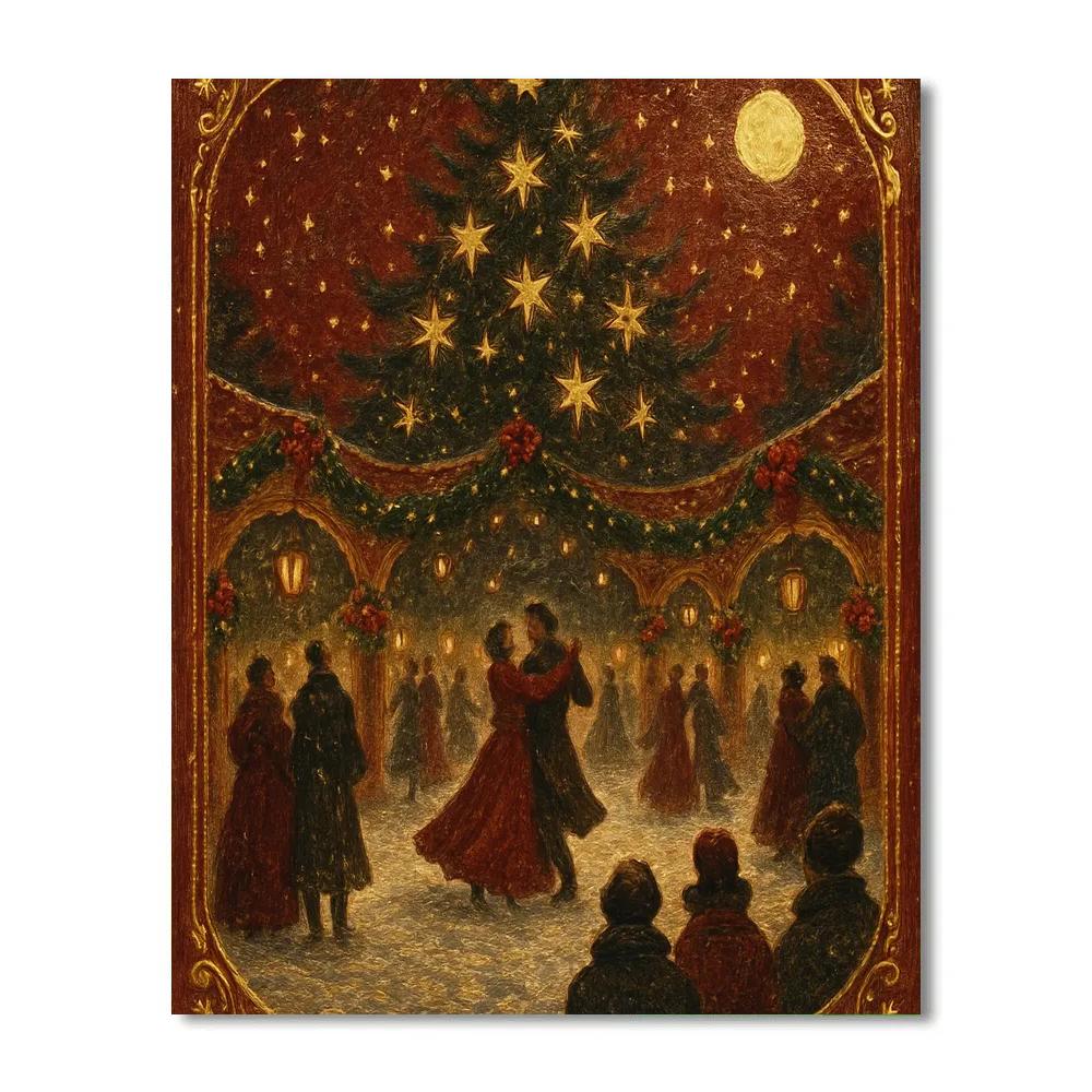 Crownpine Midnight Gala Numbered painting kits