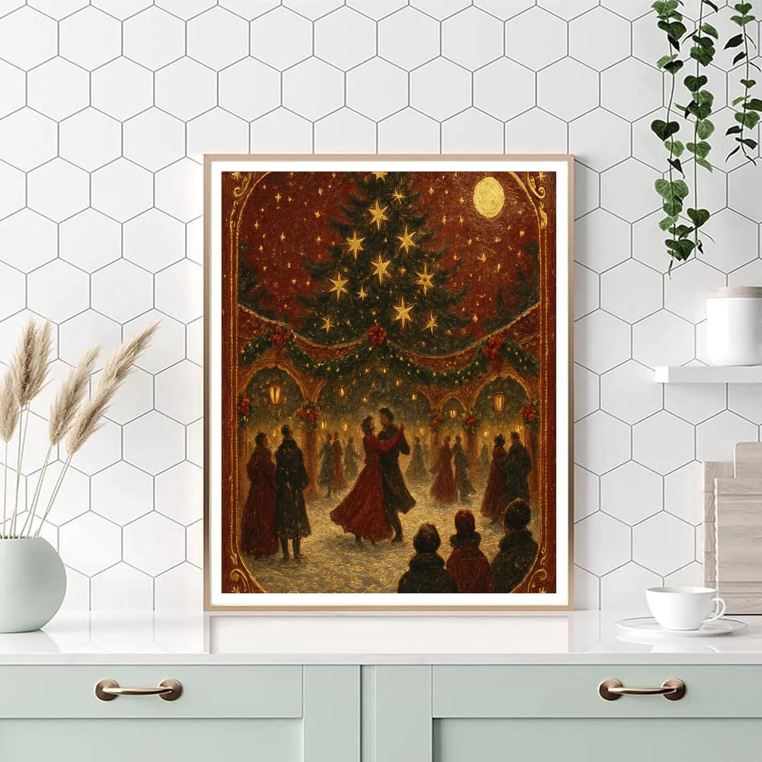 Crownpine Midnight Gala Numbered painting kits