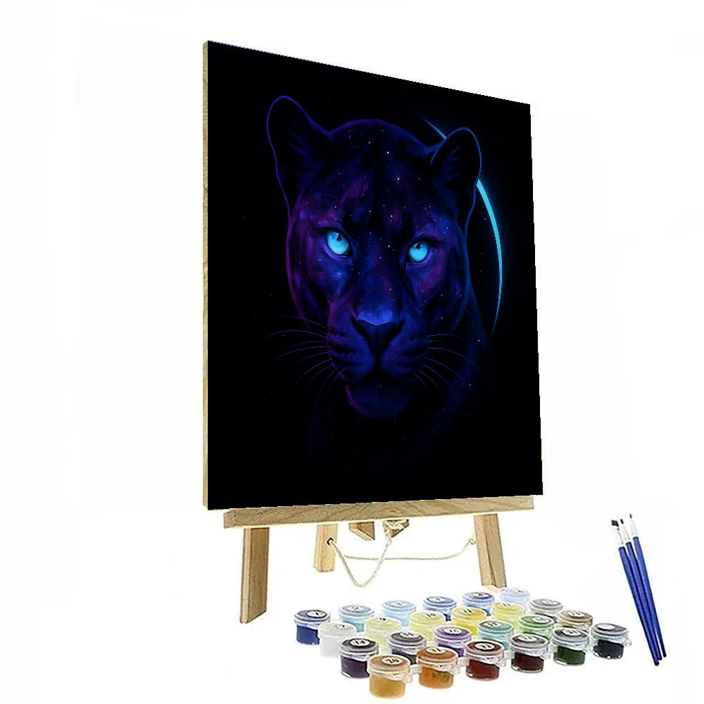 Galaxy Panther Eclipse painting number kit