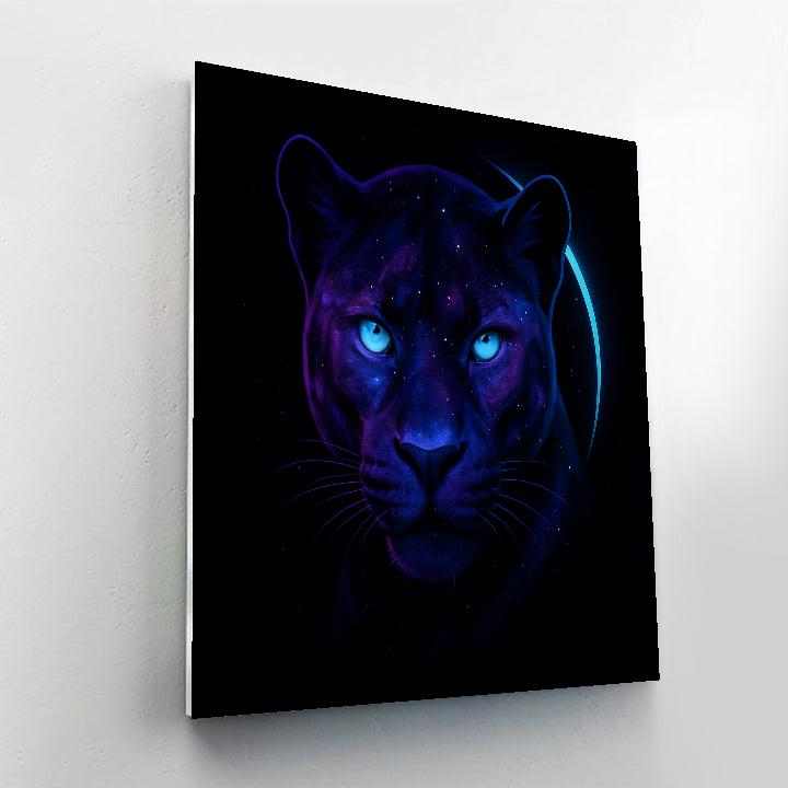 Galaxy Panther Eclipse painting number kit