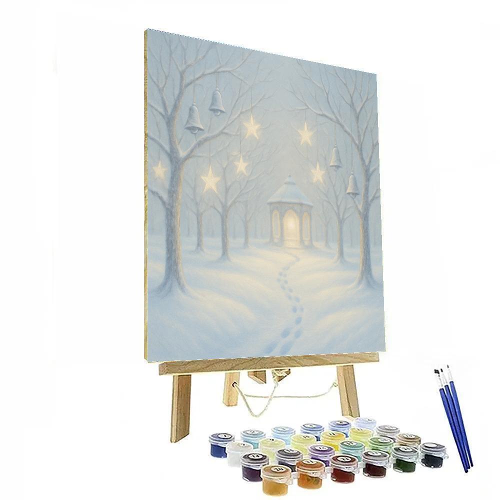 Christmas Bells In The Star Orchard Paint by numbers art