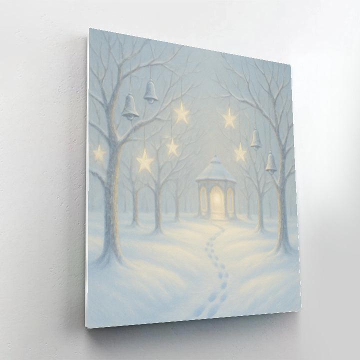 Christmas Bells In The Star Orchard Paint by numbers art