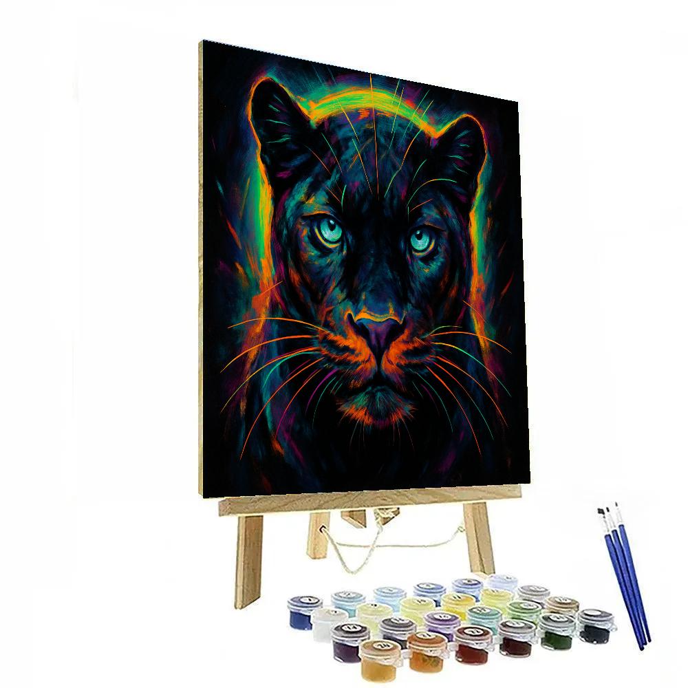 Electric Monarch Panther Numbered painting kits