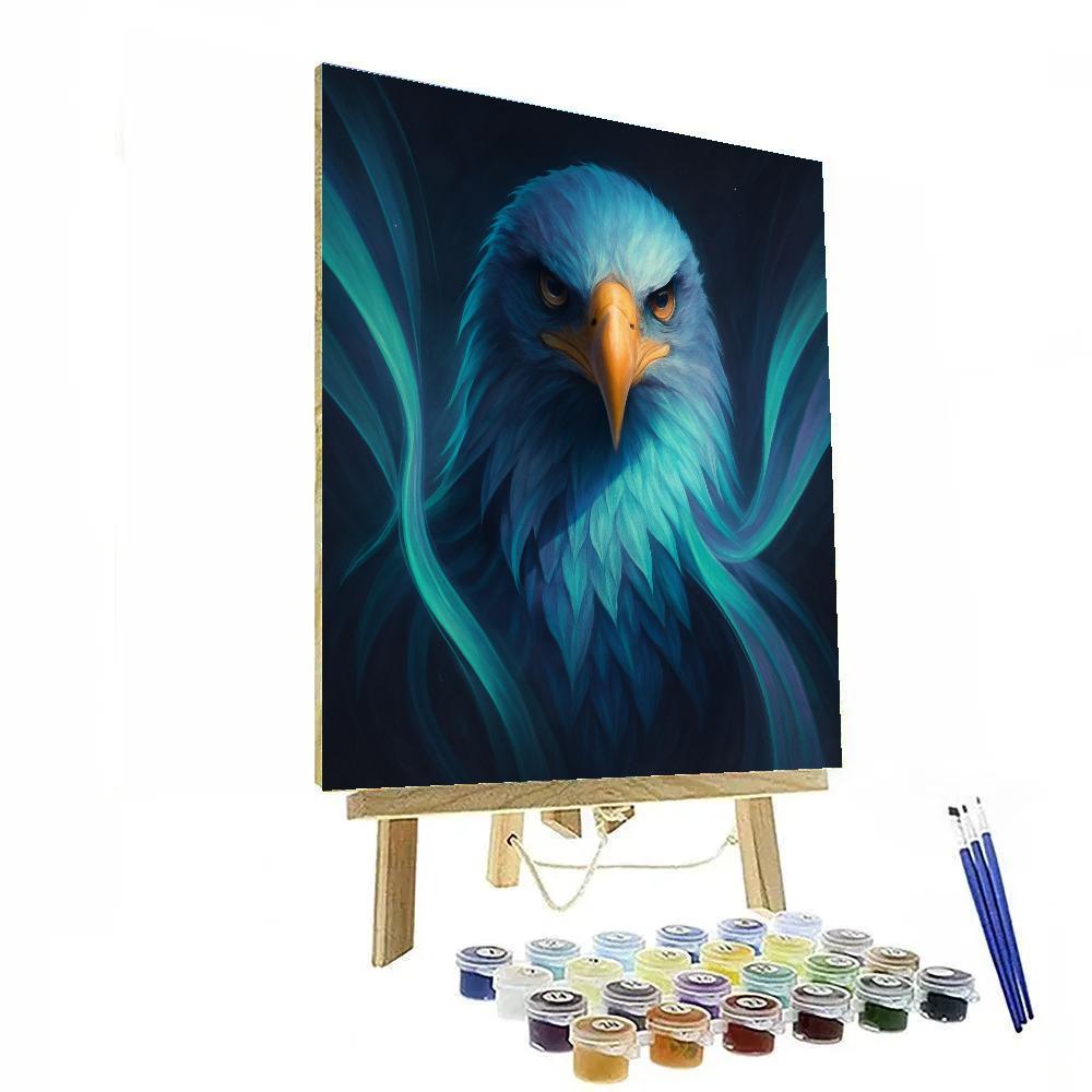 Aurora Crest Eagle Painting by numbers kit