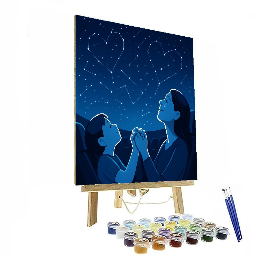 Planetarium Field Trip With Mom Number painting