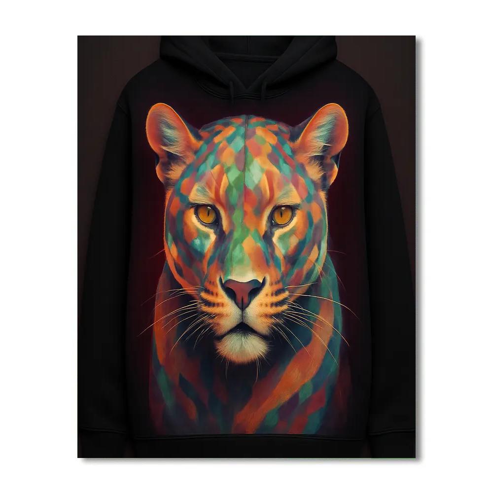 Spectrum Veil Leopard Paint by numbers art