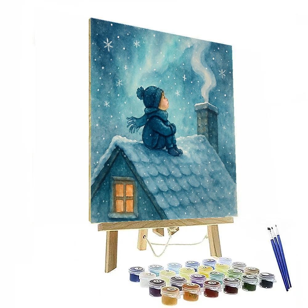 Aurora Cottage Stargazer Rooftop paint by color