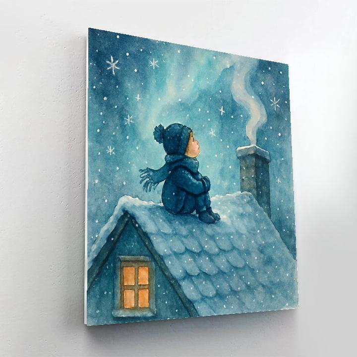 Aurora Cottage Stargazer Rooftop paint by color