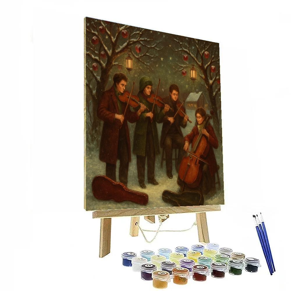 Winter Orchard String Quartet Number painting