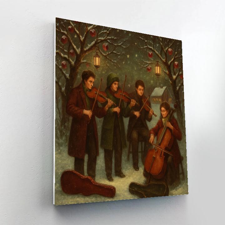 Winter Orchard String Quartet Number painting