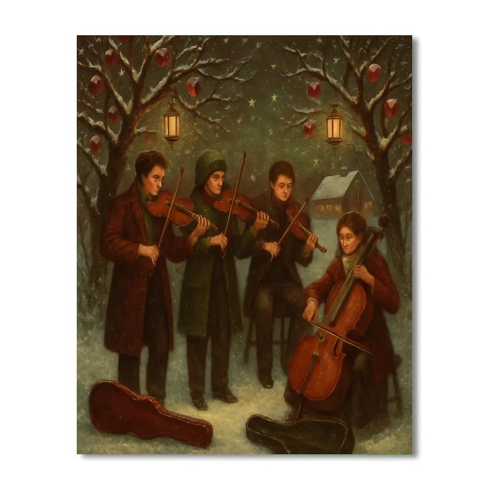 Winter Orchard String Quartet Number painting