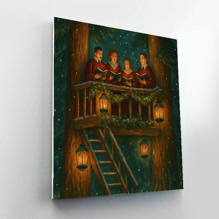 Pine Needle Choir Loft paint by color