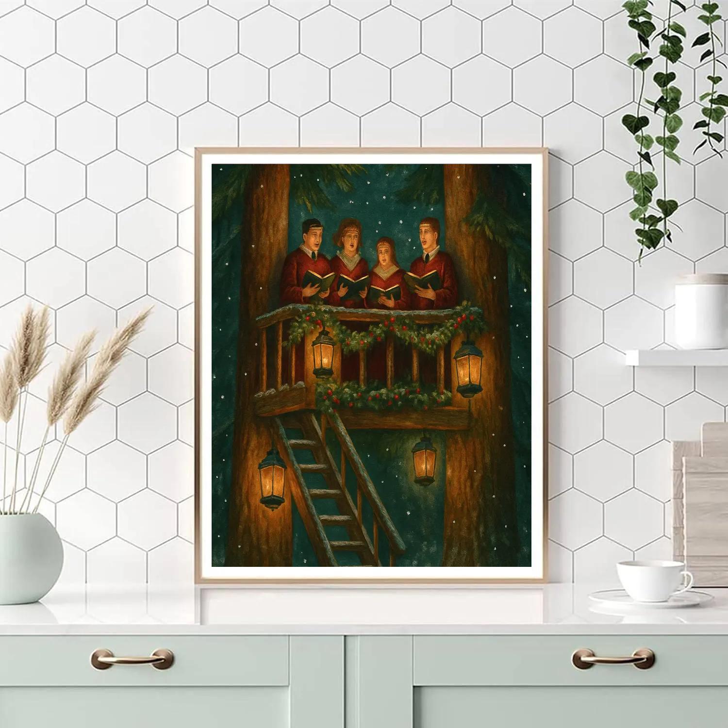 Pine Needle Choir Loft paint by color