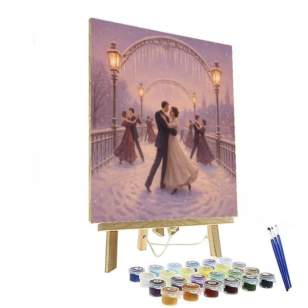 Icicle String Bridge Waltz paint by color