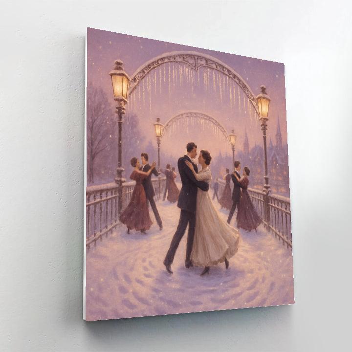 Icicle String Bridge Waltz paint by color