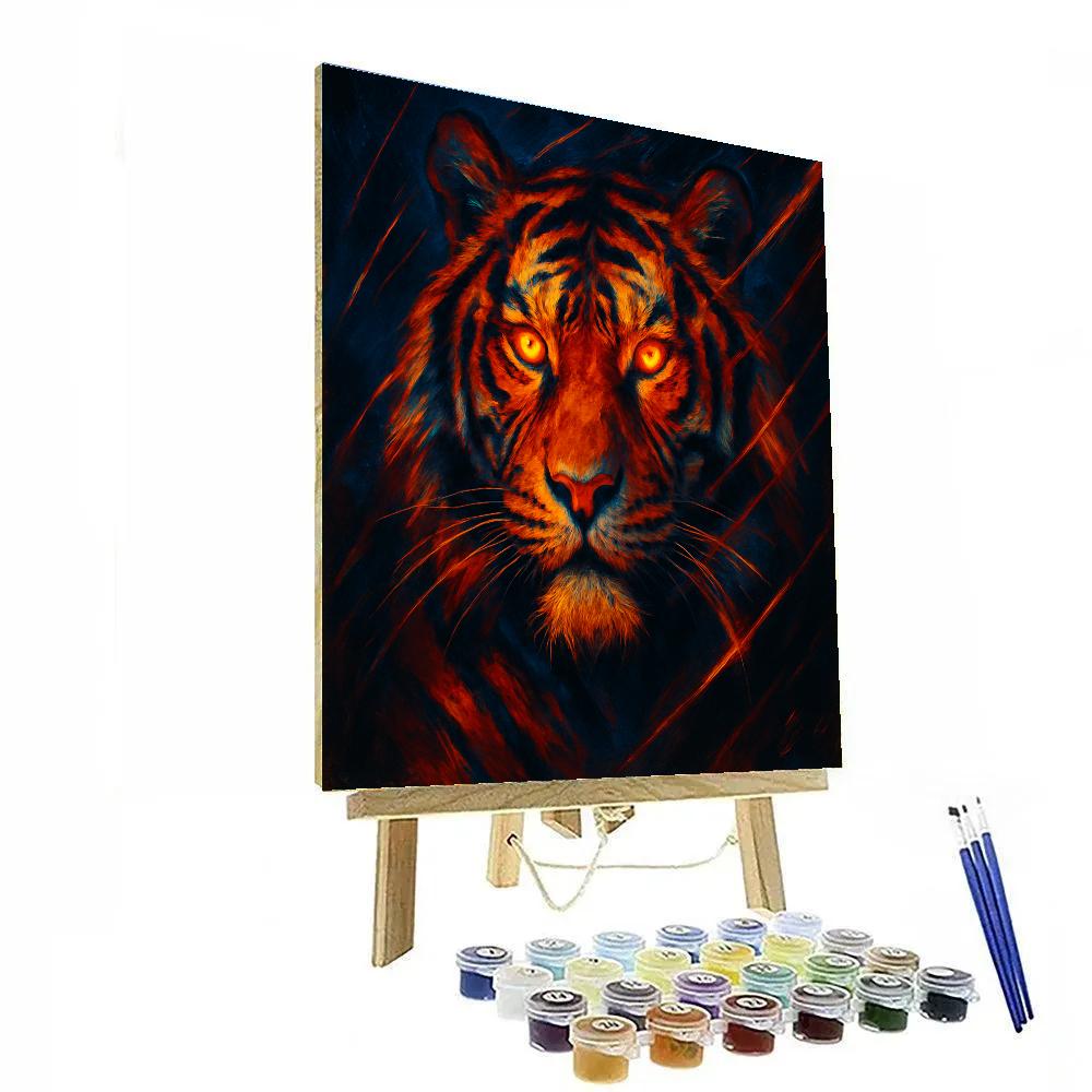 Solar Ember Tiger Mirage paint by color