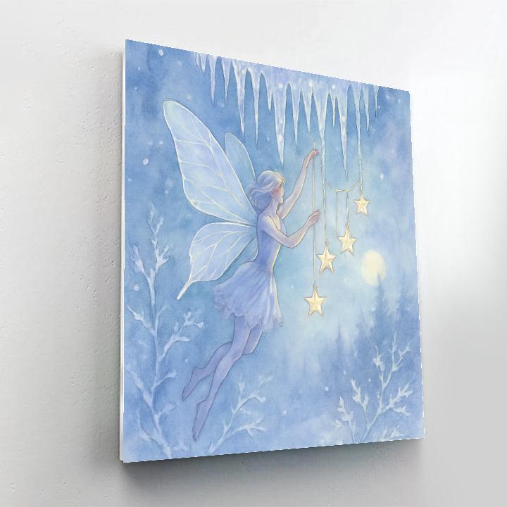 Frost Fairy Decorating The Icicle Chandelier painting number kit