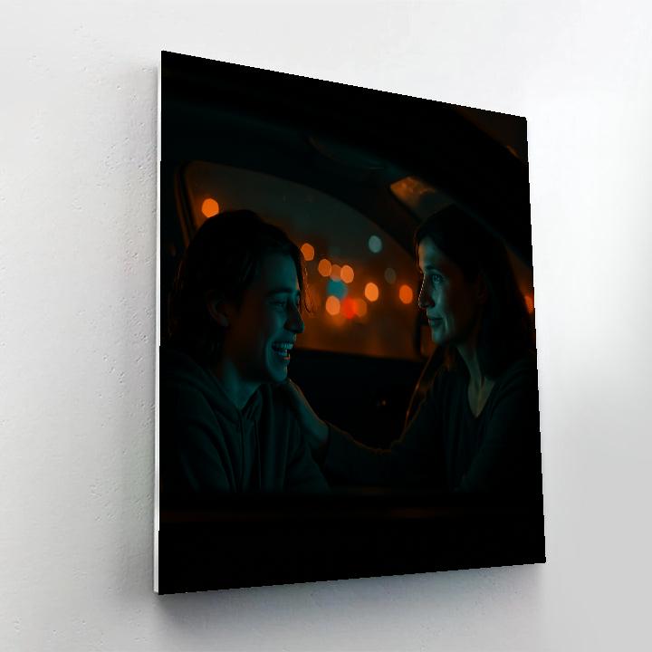 Mother And Teen Night Drive Confessions Paint by numbers kits