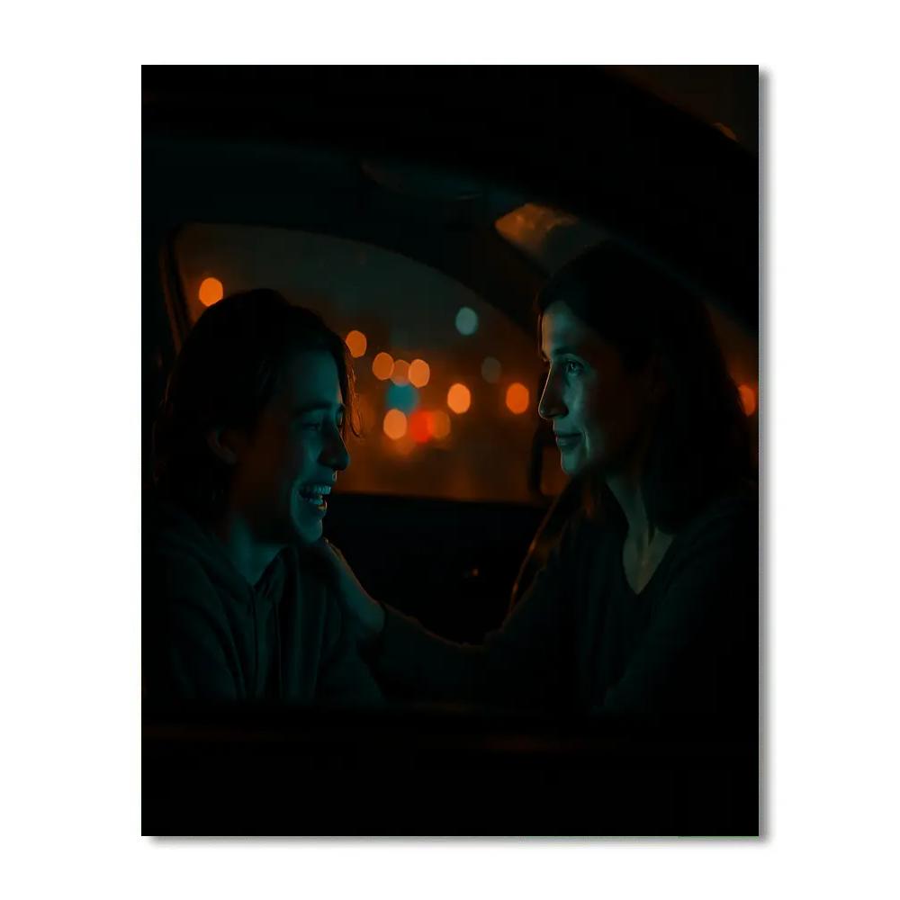 Mother And Teen Night Drive Confessions Paint by numbers kits