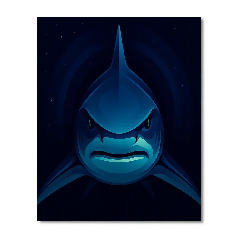 Stellar Shark Horizon Paint by numbers kits