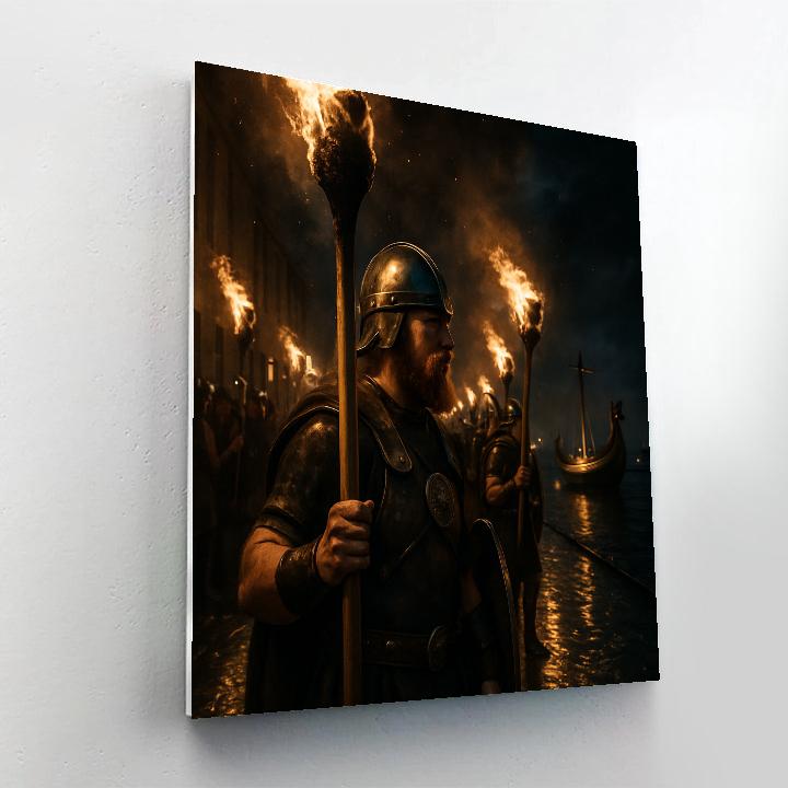 Up Helly Aa Fire Festival In Shetland Paint by numbers kits