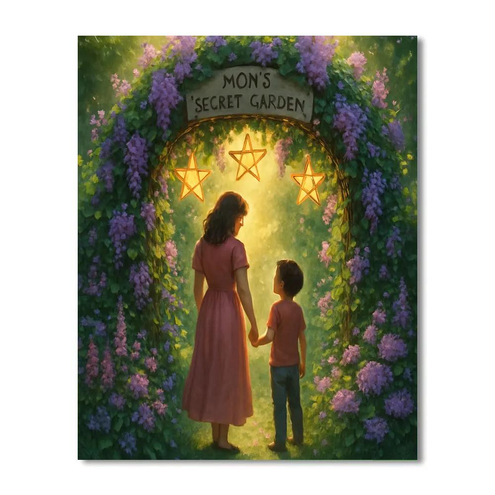 Mothers Day Garden Stargate paint by color