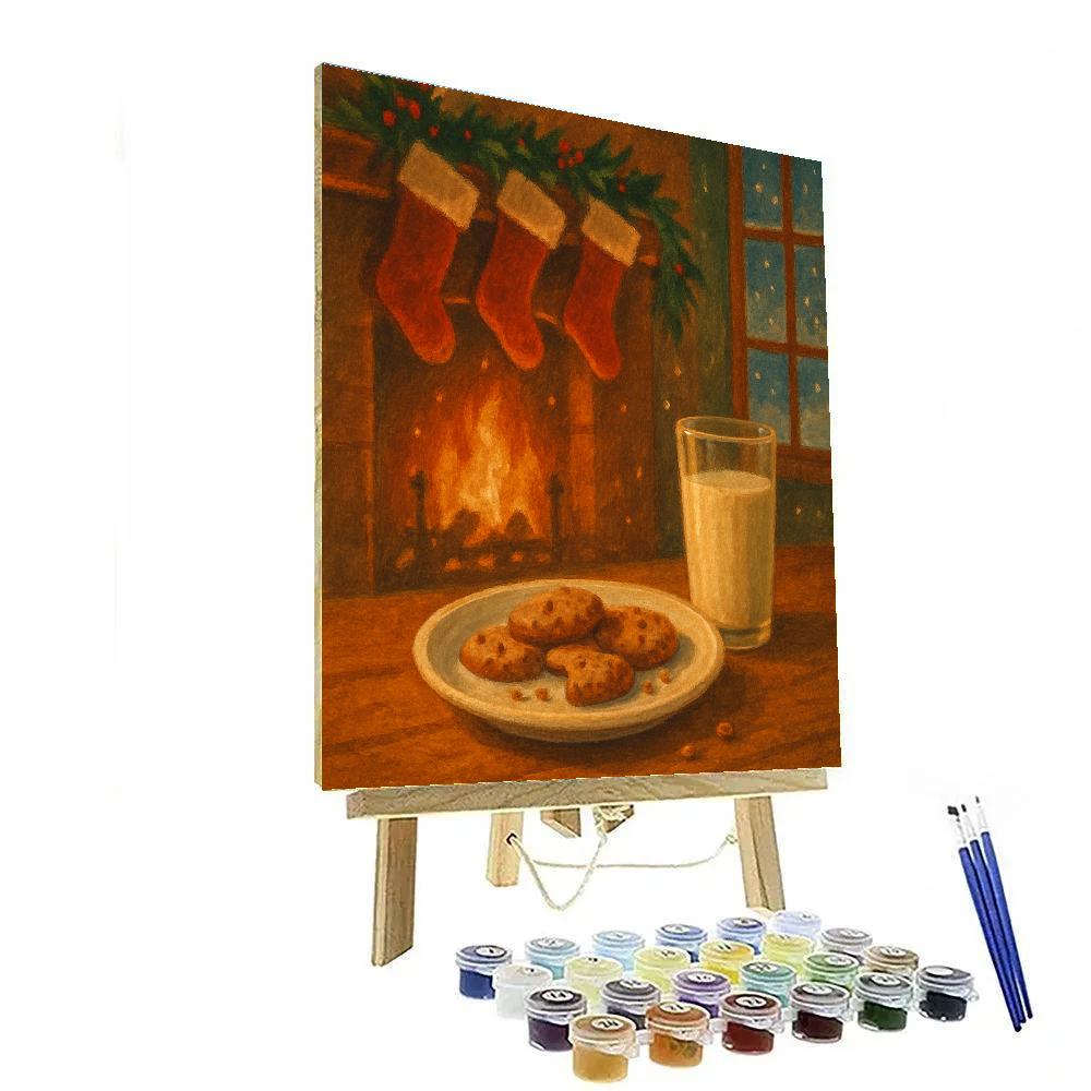 Cookies For The Night Traveler paint by color